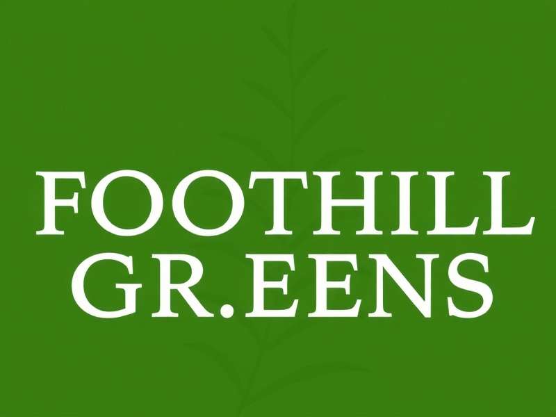 Organic farm fields of Foothill Greens LLP